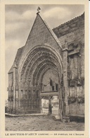 Le Moutier D'Ahun - Le Portail De L'église - Moutier D'Ahun