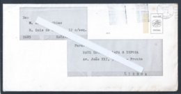 Envelope De Porte Pago De Natal Com Flâmula Só Com Datador 1979. Postal De Natal Com Sagrada Família De José Franco.2s - Brieven En Documenten