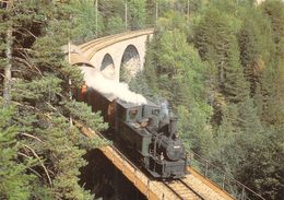 BVA - Filisur - Alvaneu G 3/4 11 Heidi  - Rhätische Bahn - R.h.B. Ligne De Chemin De Fer Train - Alvaneu