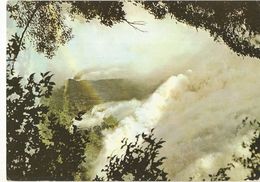 CPSM ,Zambie  N°V.156, R, Close Up  Of  Devil's , Cataract In Flood , Victoria Falls , Ed. Big Game Phot. - Zambie