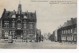 FRASNES-LEZ-BUISSENOL  -  Hôtel De Ville Et Rue Du Cloître 1922 - Frasnes-lez-Anvaing