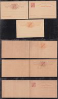 Portugal MACAU China 1910 Overprint REPUBLICA 6 Postcard Stationery ** MNH - Covers & Documents