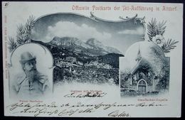 STEINEN Mit Mythen & Tell Altdorf Offizielle Postkarte Der Tell-Aufführung In Altdorf Werner Stauffacher 1900 - Steinen