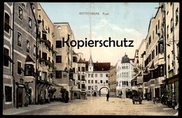 ALTE POSTKARTE RATTENBERG 1914 TIROL Österreich Austria Autriche Ansichtskarte AK Postcard Cpa - Rattenberg