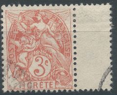 Lot N°56222  N°3 Avec Marge, Oblit Cachet à Date - Gebruikt