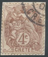 Lot N°56249   N°4, Oblit Cachet à Date - Gebraucht