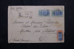 SOUDAN - Enveloppe En Recommandé De Bamako Par Avion Pour La France En 1929  Affranchissement Plaisant - L 63259 - Lettres & Documents