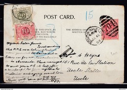 Postkaart Van South.Shields Naar Uccle (Belgie) - Storia Postale