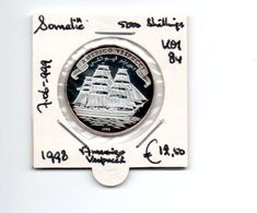 SOMALIE 5000 SHILLINGS 1998 ZILVER PROOF AMERIGO VESPUCCI - Somalia