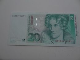 20 DM 1993 - 10 Deutsche Mark