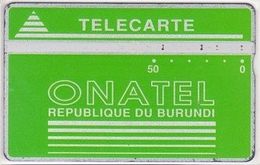 19/ Burundi; P2. Green Logo; CP 808L - Burundi