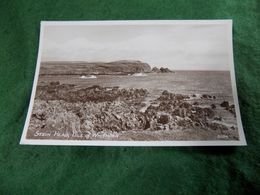 VINTAGE UK SCOTLAND:  ISLE OF WHITHORN Stein Head Sepia 1950 RA - Dumfriesshire
