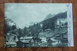 LOECHES LES BAINS (VALAIS) - GLACIER DE LA DALA ET L'HOTEL DES ALPES - Loèche