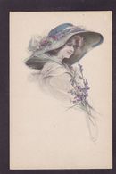 CPA Schibach Type Vienne Femme Women Non Circulé Chapeau Mode - Schilbach