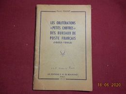 Oblitérations Petits Chiffres De La Poste Française - Afstempelingen