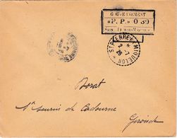 Saint Pierre Et Miquelon 1926 Paiement En Numéraire Port Payé - Covers & Documents