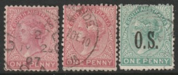 South Australia Sc 133,145,O68 Used - Usati