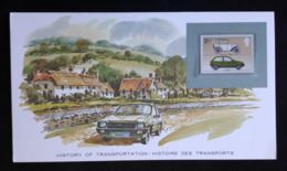 Great Britain, Uncirculated Card With Mint Stamp, « Transportation », « Autos », « AUSTIN », 1983 - Collections