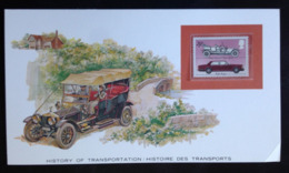 Great Britain, Uncirculated Card With Mint Stamp, « Transportation », « Autos », « ROLLS-ROYCE », 1983 - Collections