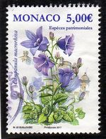 MONACO    2017  Y.T. N° Campanula  Oblitéré - Usados