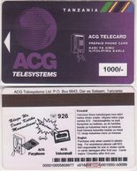 371/ Tanzania; P14. AGC Logo, 1000/-, Made 24.12.98 - Tanzania