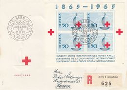 Suisse - 21/03/1963 - FDC - Propagande  - Lettre  Recommandée De Bern Pour Luzern - Briefe U. Dokumente