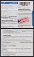 2019 FINLAND Jyväskylä PARCEL POSTAL FORM Package Stationery - Self Adhesive REGISTERED Label Vignette Hungary Budapest - Colis Postaux