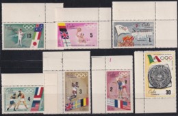 1968.100 CUBA 1968 MNH Ed.1606-12 MEXICO OLYMPIC GAMES BOXING TIRE POLO ACUATICO - Autres & Non Classés