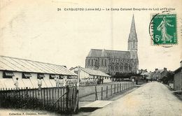 Carquefou * Le Camp Colonel Desgrées Du Loû Et L'église * Route * Militaria - Carquefou