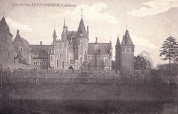 LOVENDEGEM KASTEEL D'OUDENWAL - ZIJDEKANT - Niet Courant !! Zeldzaam - Lovendegem