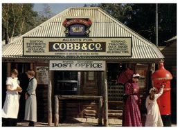 (A 8) Australia - VIC - Swan Hill Cobb & Co Post Office (post Office Edited Card 1970's) - Swan Hill