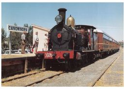 (A 8) Australia - NSW - Lachlan Valley Railway Steam Train At Canowindra Station - Other & Unclassified