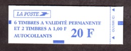 France - 1996 - Carnet C1507 - Neuf ** - Fermé - Marianne Du Bicentenaire - Autoadhésif - Moderne : 1959-...
