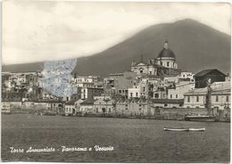 XW 2774 Torre Annunziata (Napoli) - Panorama E Vesuvio / Viaggiata 1962 - Torre Annunziata