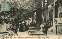 Lavarenne Chennevières * La Varenne * 1906 * La Terrase De L'écu De France * Café Restaurant - Chennevieres Sur Marne
