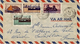 1948- 1 ère Liaison Aérienne NOUMEA-SAÏGON -via Sydney- Par Air France ( Voyages D'études ) - Lettres & Documents