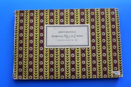 1951 BEETHOVEN SYMPHONY N° 5 IN C MINOR PENGUIN SCORES 12-3/6-OP 67-Musique & Instruments Partition Musique Classique - A-C