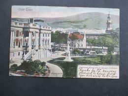 Südafrika Cape Of Good Hope 1905 AK Cape Town Parliament House And St. George's Cathedral Nach Mossel Bay - Kaap De Goede Hoop (1853-1904)