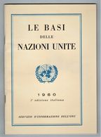 LE BASI DELLE NAZIONI UNITE 1960 - Bibliography