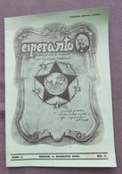 ESPERANTO - MAGAZINE PERIODICAL Year 1947. Ed. OSIJEK CROATIA - People