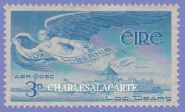 EIRE IRELAND 1948-1965 AIRMAIL STAMP 3p. BLUE  S.G. 141  U.M. - Poste Aérienne