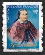 POLYNESIE 1996    -  YT  507  -  Reine Pomaré    - Adhésif - Used Stamps