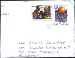 Mailed Cover (letter) With Stamps Tourism 2009 America UPAEP From  Cuba - Briefe U. Dokumente