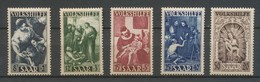 Colonies Sarre N°263 à 267 Neuf * Cote 90€ N3227 - Colecciones & Series