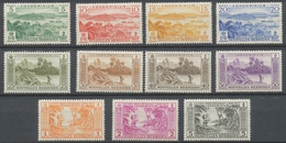 1957 COLONIE NOUVELLES HEBRIDES N°175 à 185 SERIE COURANTE N** V116 - Colecciones & Series