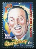 BOSNIA HERCEGOVINA (Sarajevo) 2001 Walt Disney Centenary MNH / **.  Michel 226 - Bosnie-Herzegovine