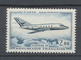 Dassault"Mystère 20"PA N°42 2f Bleu-vert Et Bleu N** YA42 - 1960-.... Mint/hinged