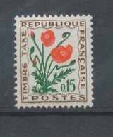 Fleurs Des Champs. N°97 15c. Brun, Vert Foncé Et Outremer N** YX97 - 1960-.... Mint/hinged