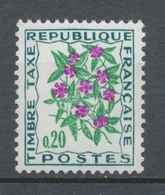 Fleurs Des Champs. N°98 20c. Mauve,vert Clair Et Vert Foncé N** YX98 - 1960-... Ungebraucht