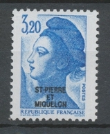 SPM  N°466 T-P De France De 1982 à 1985 3f 20  Bleu (2377) ZC466 - Neufs